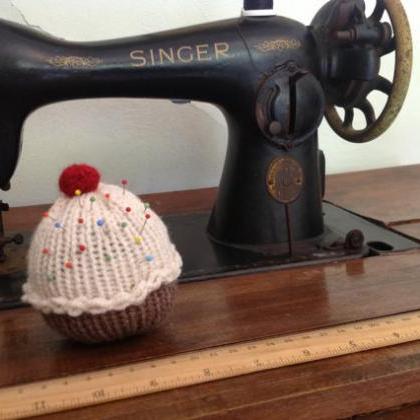 Lovely Crochet Cupcake Pincushion Handmade With..