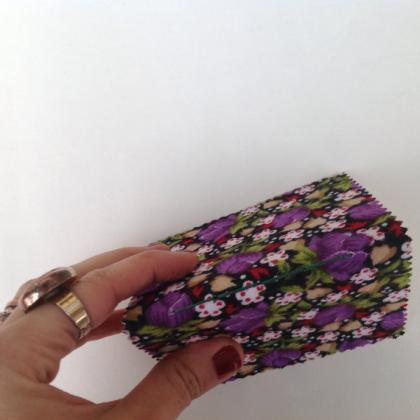 Handmade Notebook With Traditional Granny Floral..